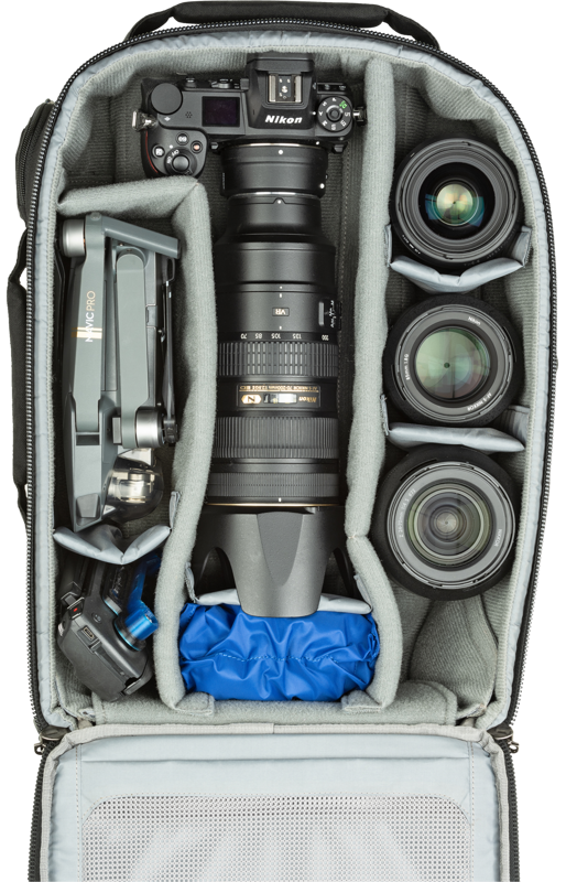 Think Tank Essentials Convertible Rolling Backpack, Black - 13