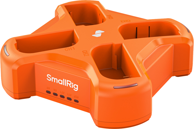 SmallRig 4838 LP-E6NH 4-Channel Camera Battery Charger - 3