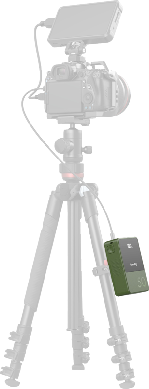 SmallRig 4872 V-Mount Battery Mini VB50 (Green) - 8