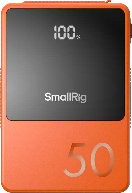 SmallRig 4871 V-Mount Battery Mini VB50 (Orange) - 2
