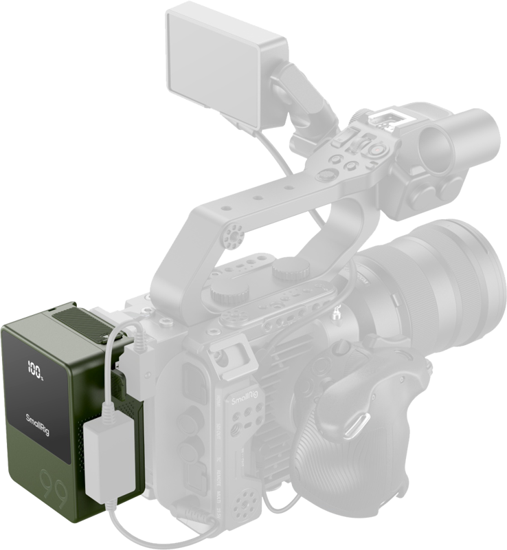 SmallRig 4930 V-Mount Battery Mini VB99 (Green) - 6