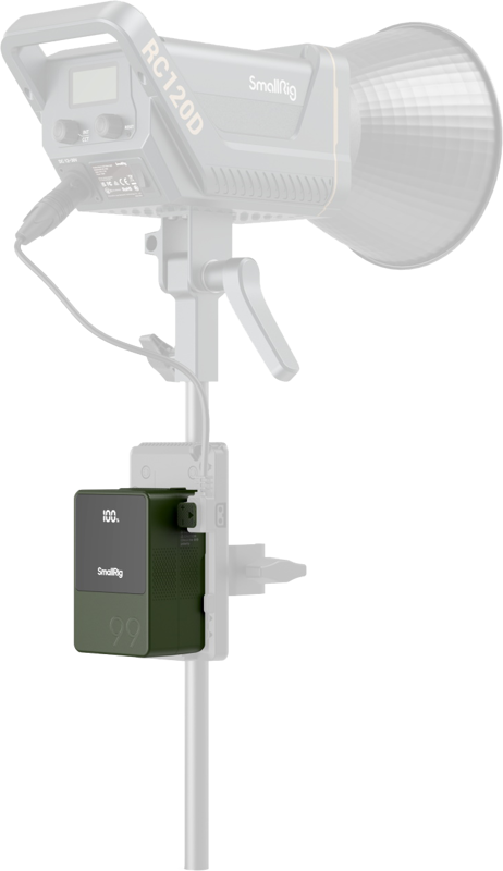 SmallRig 4930 V-Mount Battery Mini VB99 (Green) - 9