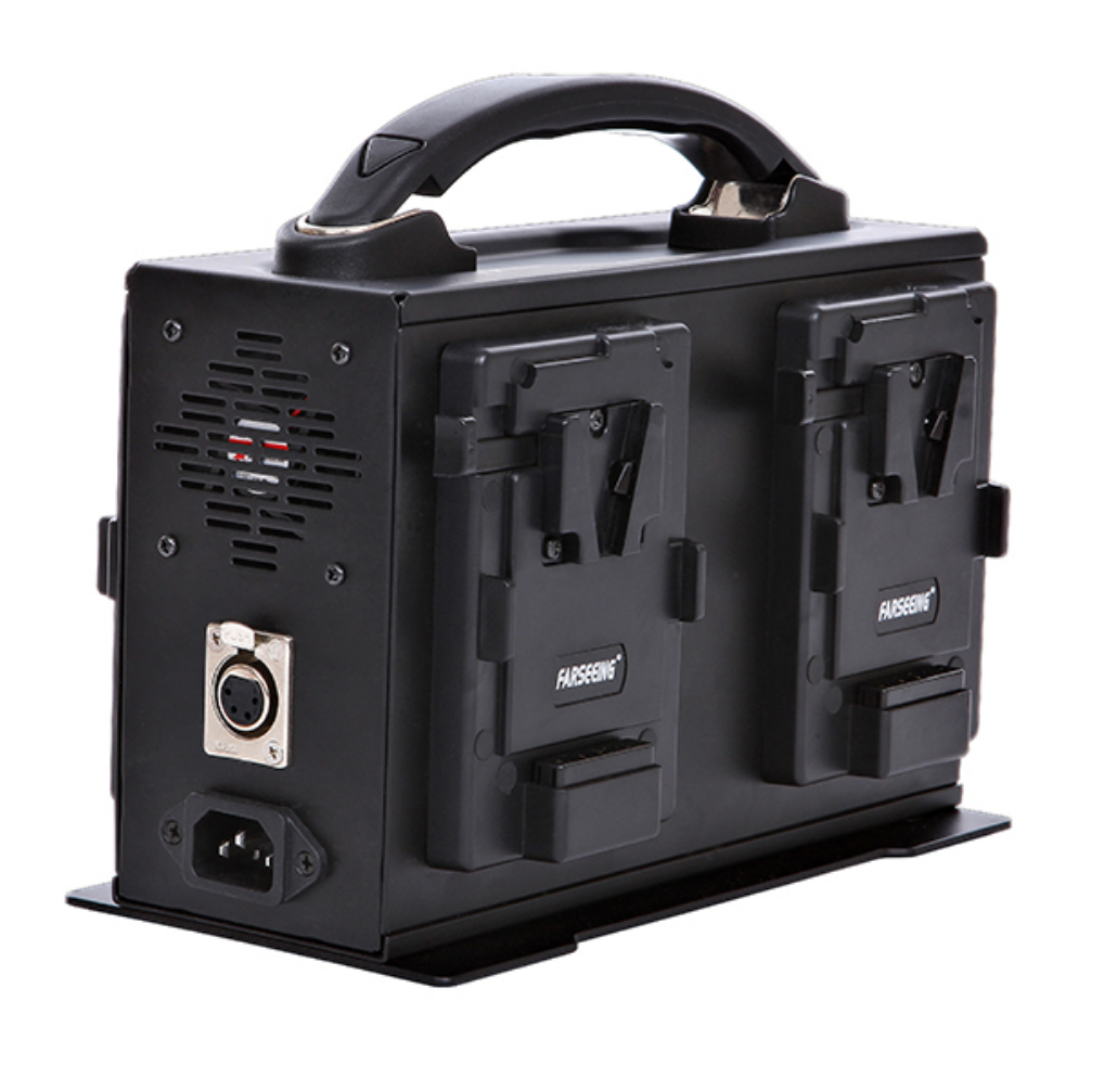 Farseeing FC-BP4 Four-channel V-mount Battery Charger - 2