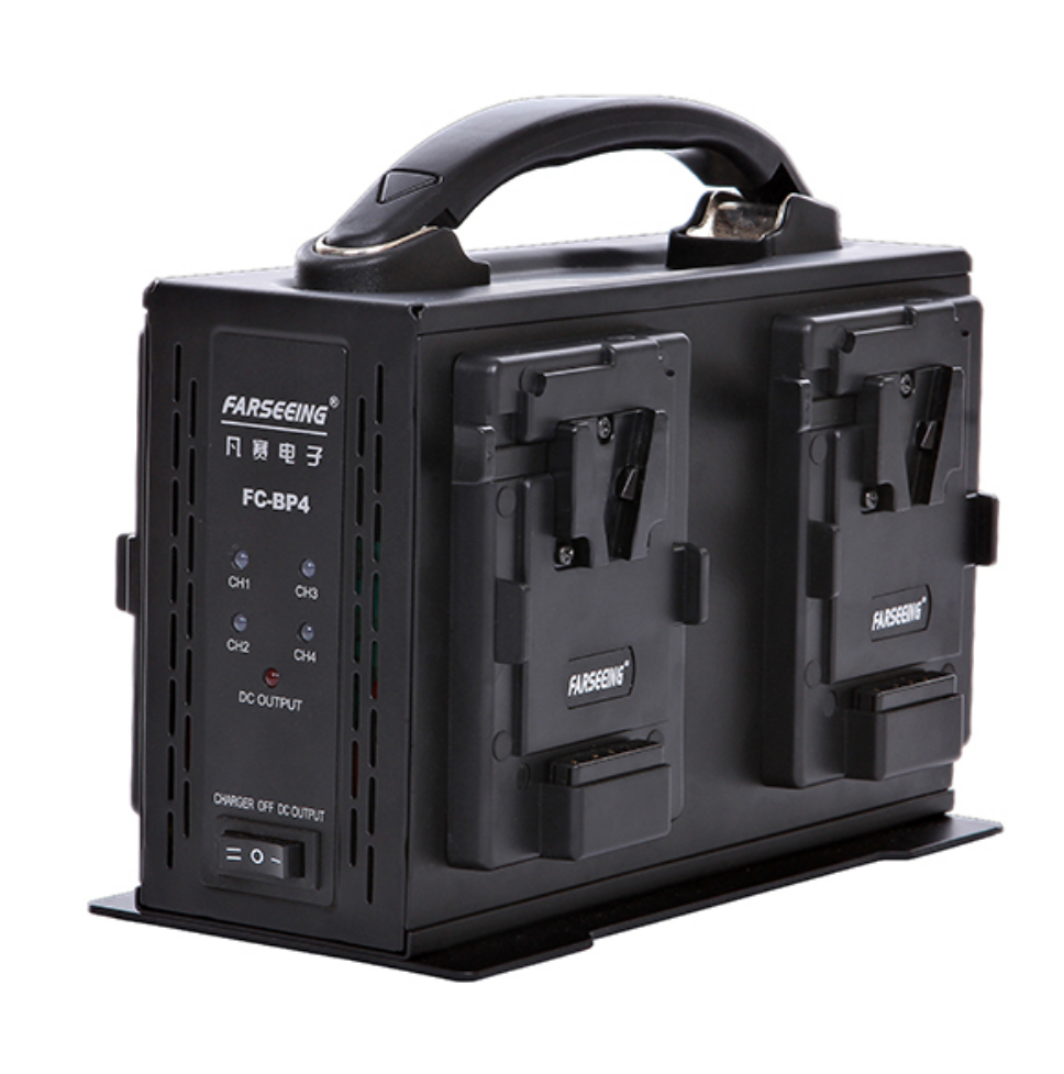 Farseeing FC-BP4 Four-channel V-mount Battery Charger