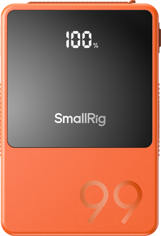 SmallRig 4929 V-Mount Battery Mini VB99 (Orange) - 2
