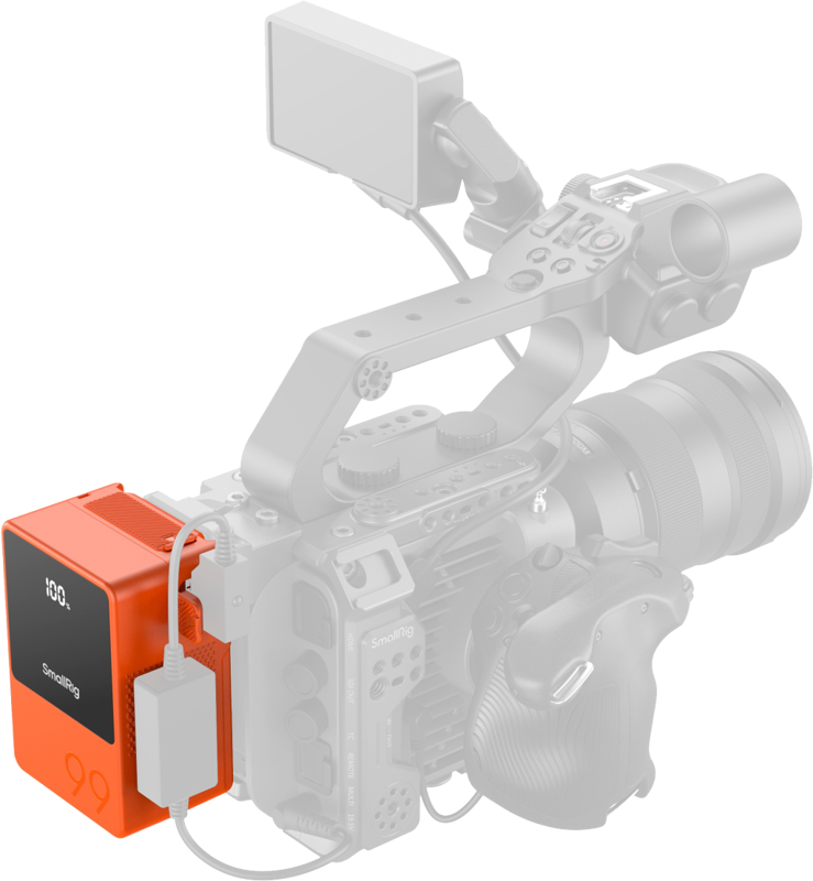 SmallRig 4929 V-Mount Battery Mini VB99 (Orange) - 6