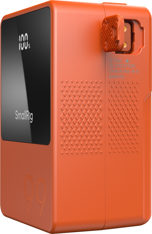SmallRig 4929 V-Mount Battery Mini VB99 (Orange) - 3