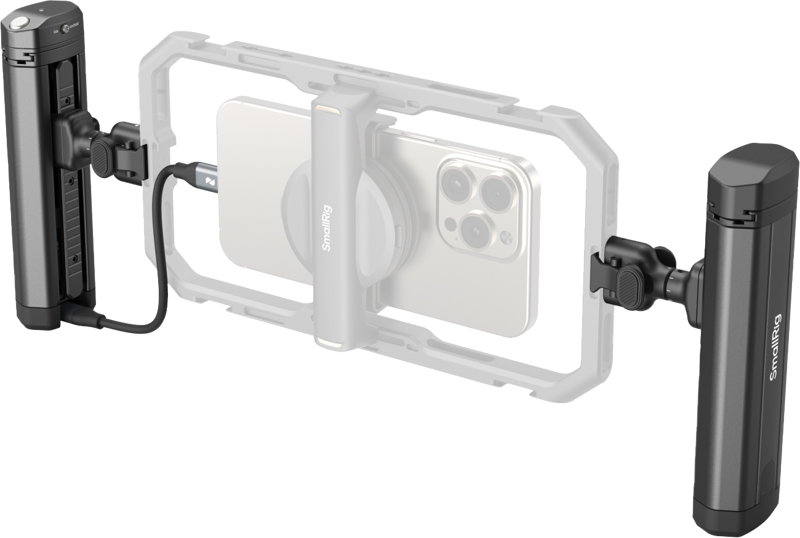 SmallRig 4841 Rotatable Bilateral Quick Release Side Handle with Wireless Control/M.2 SSD Enclosure - 3