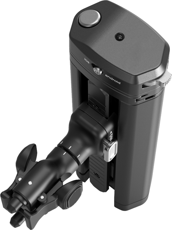 SmallRig 4841 Rotatable Bilateral Quick Release Side Handle with Wireless Control/M.2 SSD Enclosure - 2