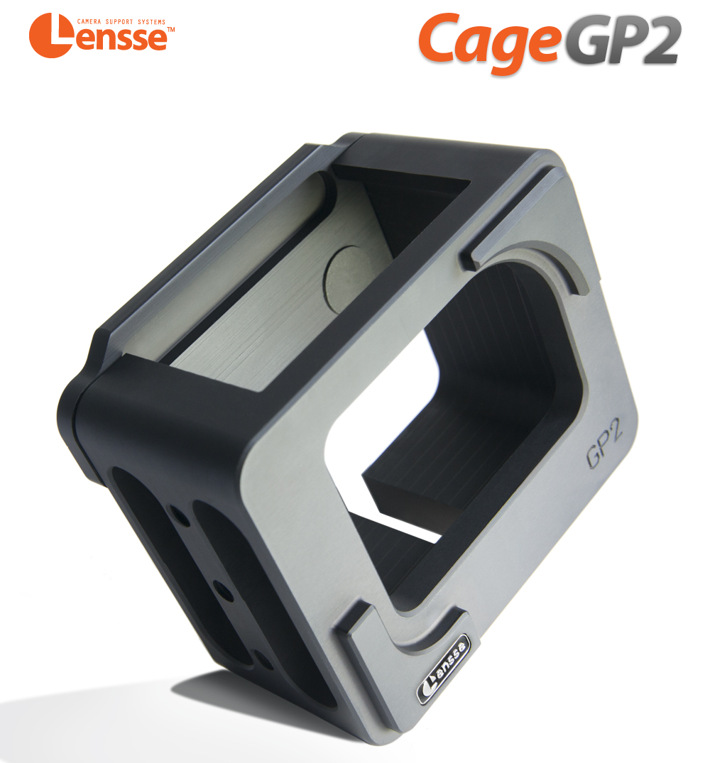 Lensse Cage GP2 for Gopro HD Hero2 - 4