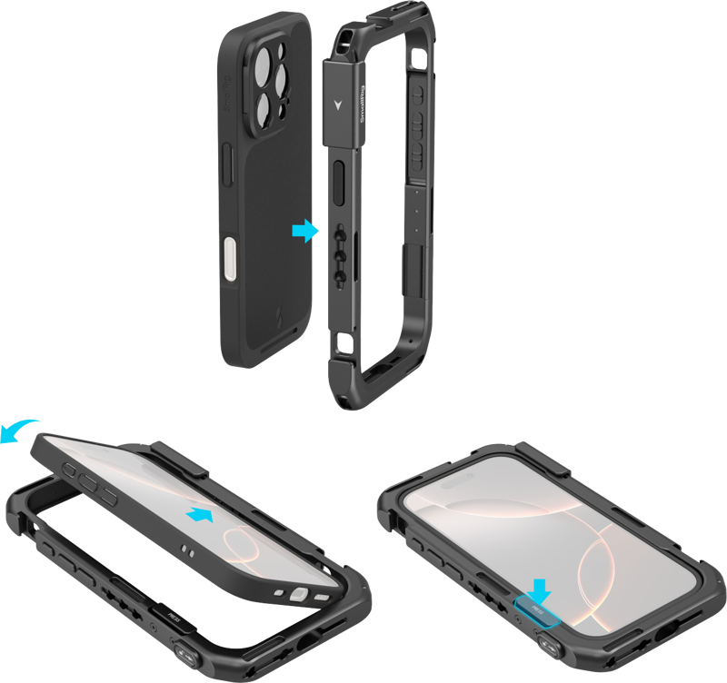 SmallRig 5005 Mobile Dual Handheld Kit for iPhone 16 Pro Max - 2