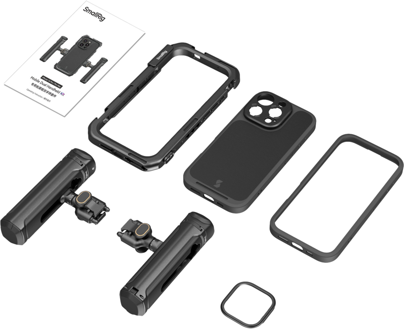 SmallRig 5007 Mobile Dual Handheld Kit for iPhone 16 Pro - 7