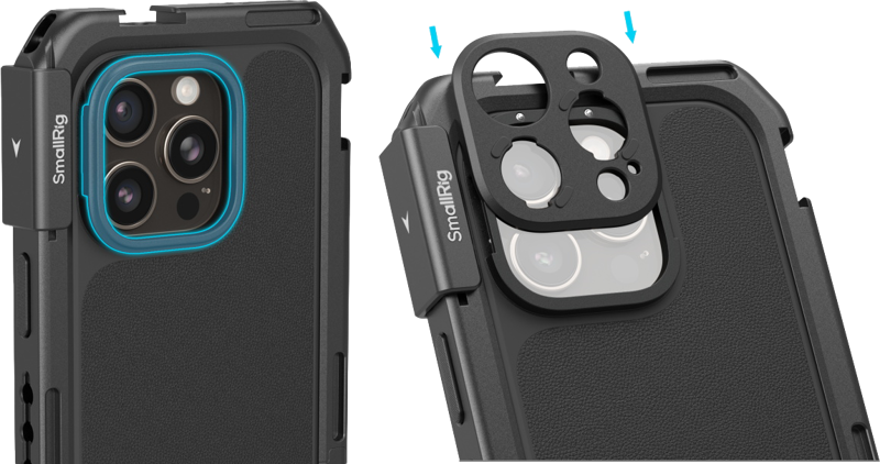 SmallRig 5007 Mobile Dual Handheld Kit for iPhone 16 Pro - 3