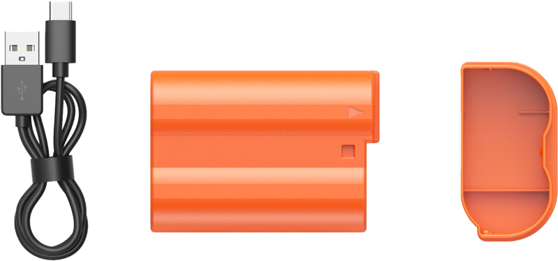 SmallRig 4966 EN-EL15c USB-C Rechargeable Camera Battery Orange - 5