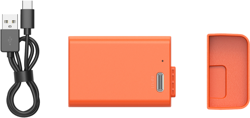 SmallRig 4967 EN-EL25 USB-C Rechargeable Camera Battery Orange - 6