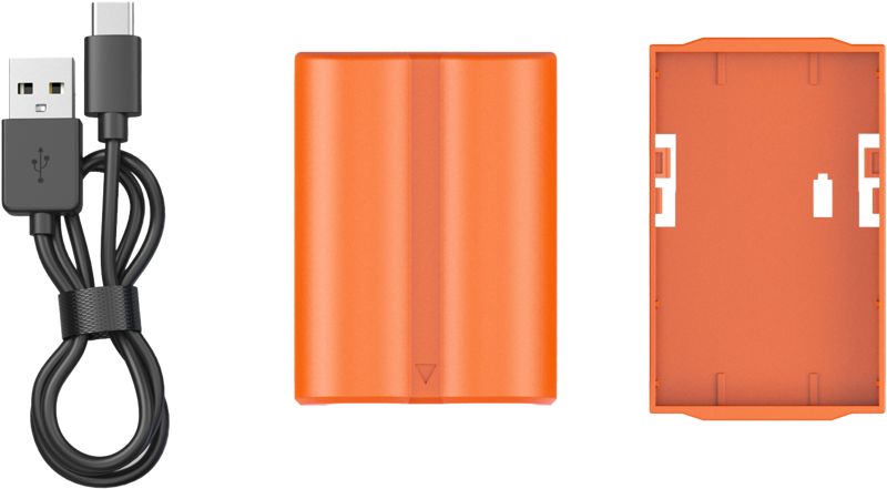 SmallRig 4970 NP-W235 USB-C Rechargeable Camera Battery Orange - 6