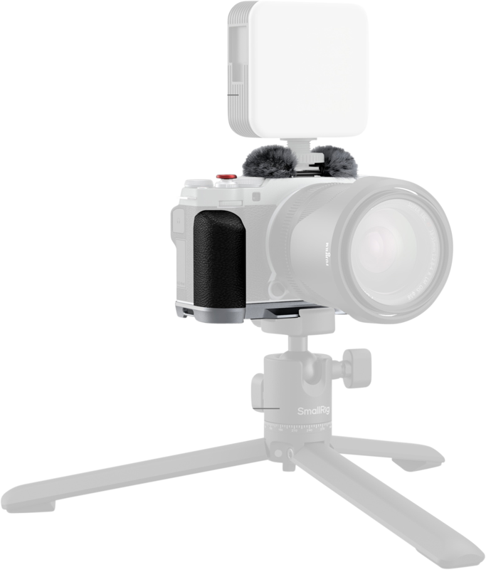 SmallRig 4875 L-Shape Mount Plate with Silicone Handle for FUJIFILM X-M5 Sliver - 5