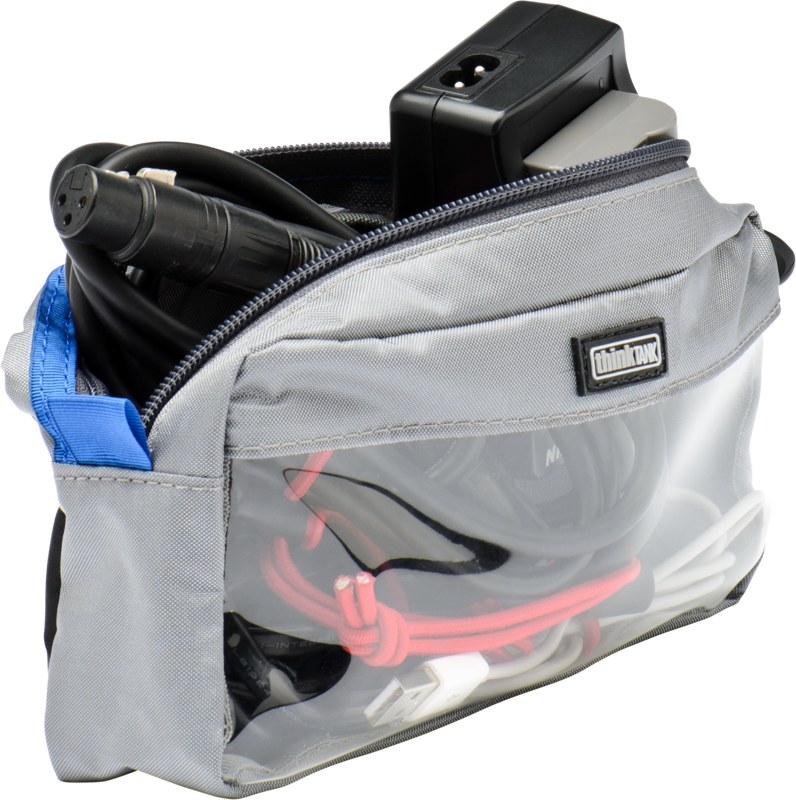 Think Tank Cable Management 10 V2.0, Grey/Clear - 2