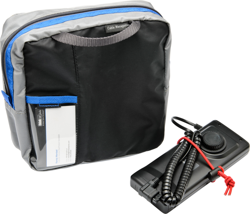Think Tank Cable Management 30 V2.0, Grey/Clear - 4