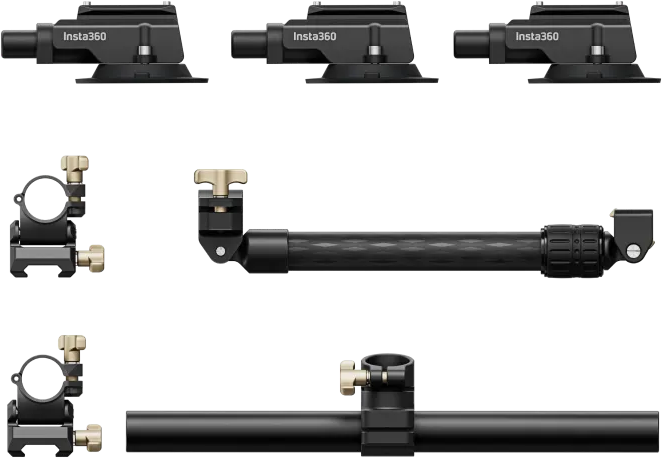 Insta360 Triple Suction Cup Car Mount - 2