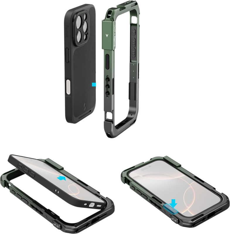 SmallRig 5001 x Brandon Li Mobile Lightweight Video Kit for iPhone 16 Pro Max Co-design Edition - 3