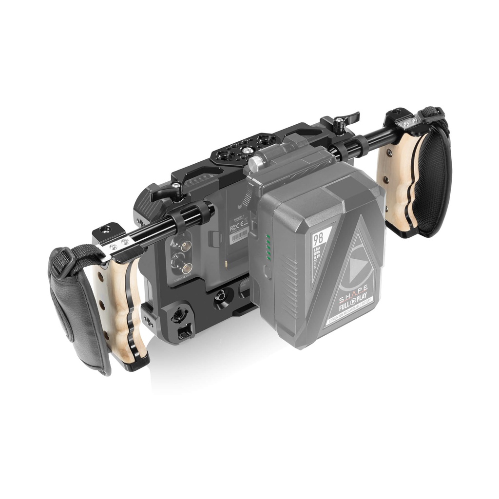 SHAPE Cage with Handles for Atomos Shinobi 7 – för filmskapare - 7