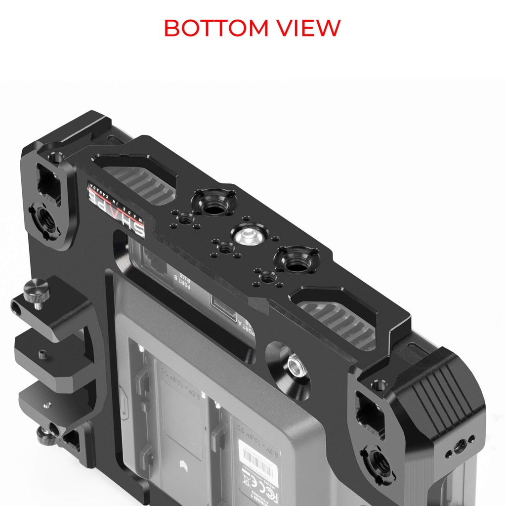 SHAPE Cage with Handles for Atomos Shinobi 7 – för filmskapare - 5