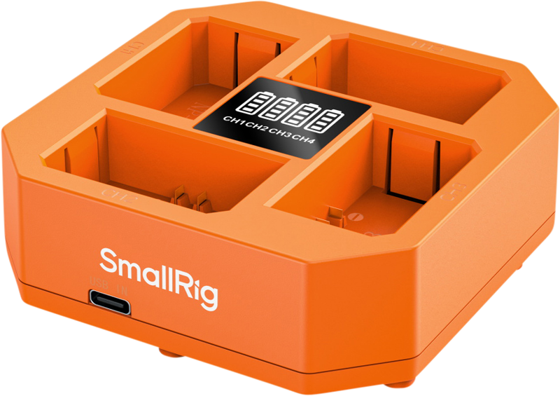 SmallRig 4839 NP-FZ100 4-Channel Camera Battery Charger - 3