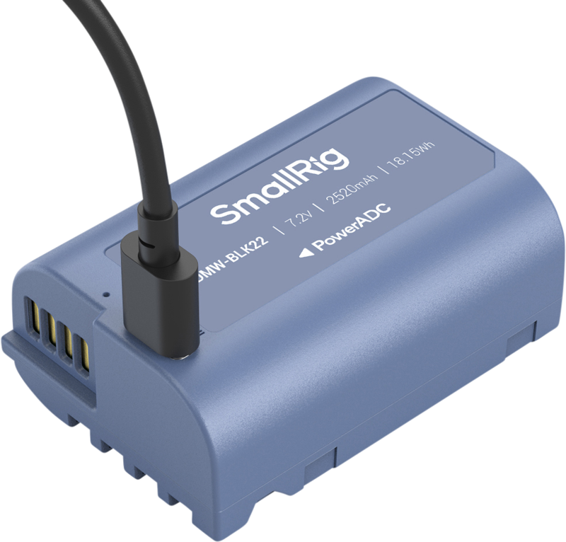 SmallRig 4906 Camera Battery USB-C Rechargeable DMW-BLK22 - 5