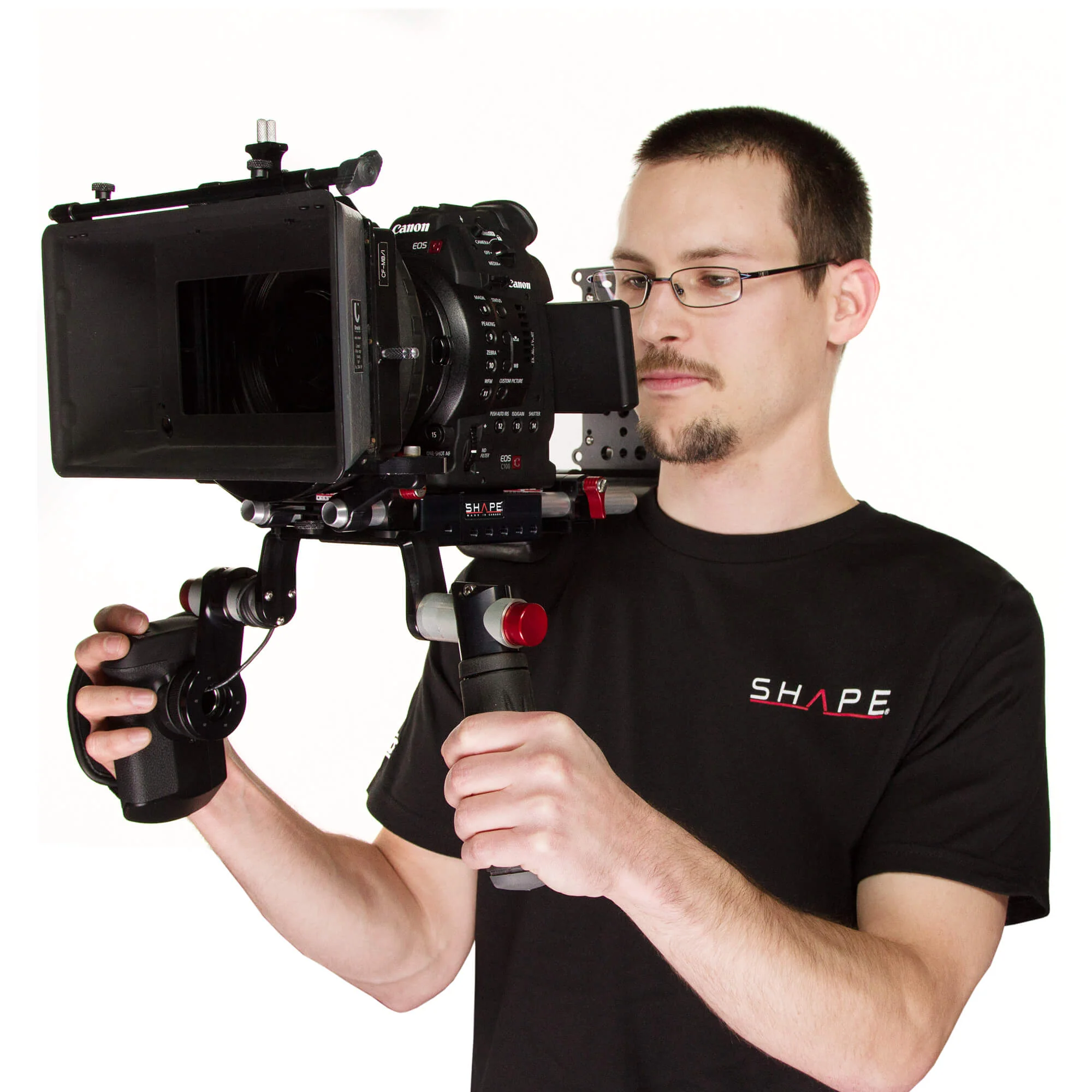 SHAPE Canon C100/C300/C500 Offset Rig - 3