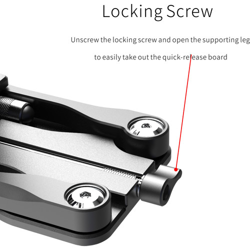 Zeapon EasyLock 2 Low-Profile Mount with Ball Head - 7