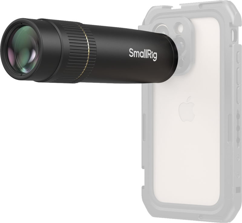 SmallRig 4737 8x Telephoto Lens for Mobile Phone (T-mount) - 4