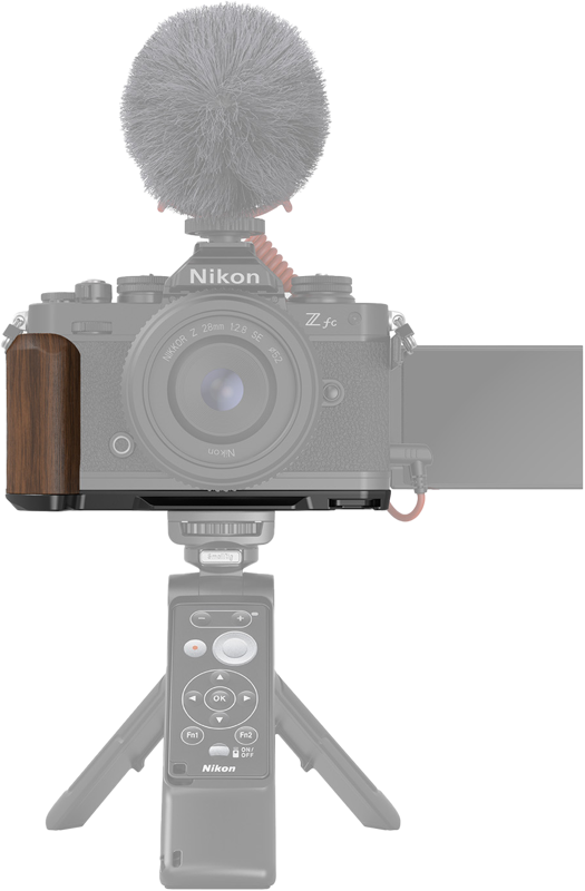 SmallRig 4802 Wooden L-Shape Grip for Nikon Z fc Black - 5