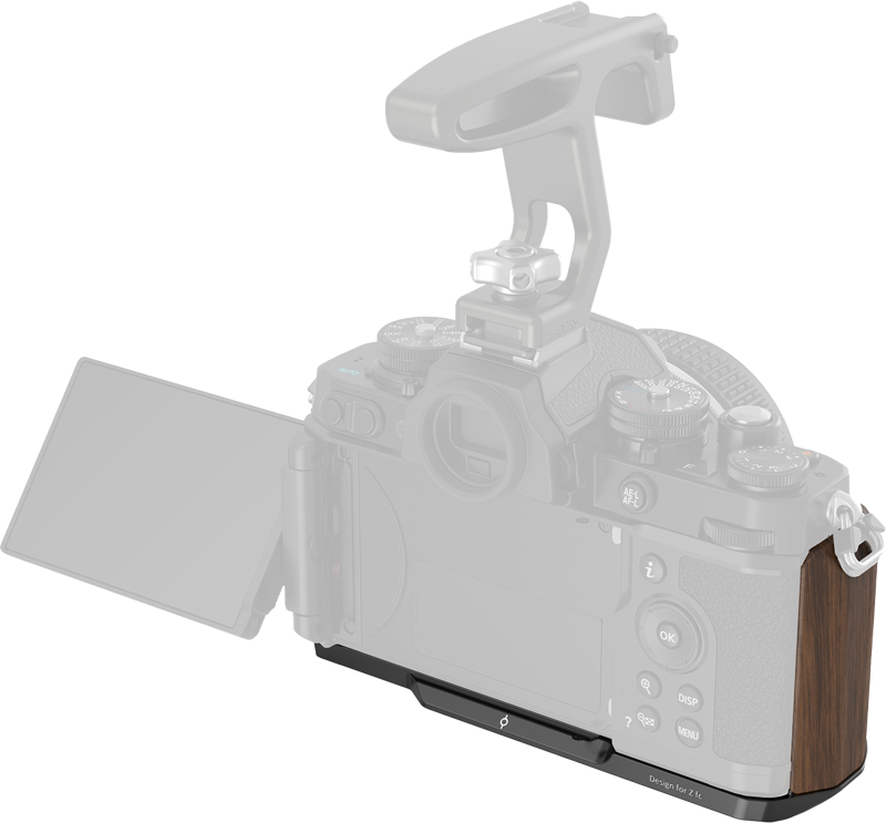 SmallRig 4802 Wooden L-Shape Grip for Nikon Z fc Black - 6