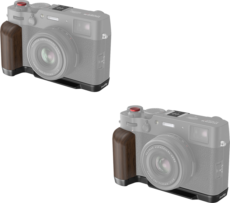 SmallRig 4805 Wooden L-Shape Grip for FUJIFILM X100VI / X100V Black - 5