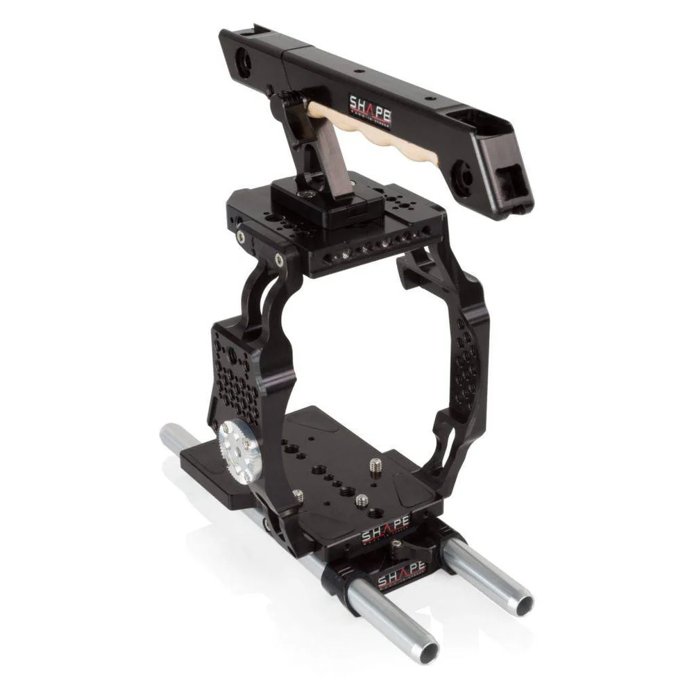SHAPE Camera Cage with EVF Mount, Top Handle & Baseplate for Canon C200 - 7