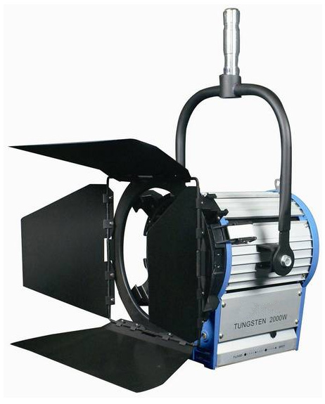 Fresnel 2000w Wolframivalaisin Videovalaistus