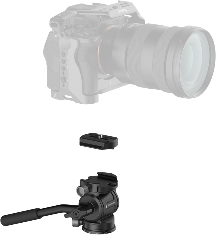 SmallRig 4937 Travel Video Tripod Kit CT150 - 4