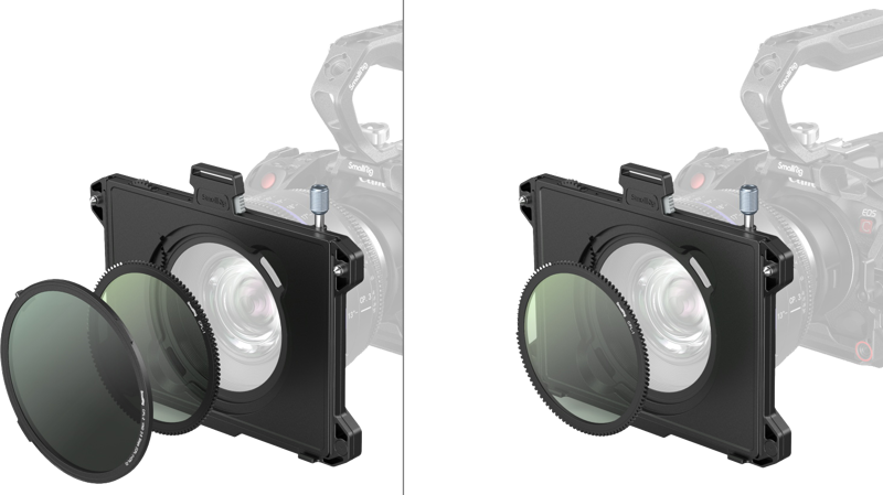 SmallRig 5011 Matte Box Kit With CPL & VND Filters - 8