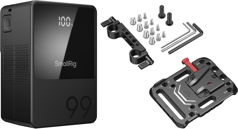 SmallRig 5049 VB99 mini V Mount Battery Kit (3580 + 3016) - 7