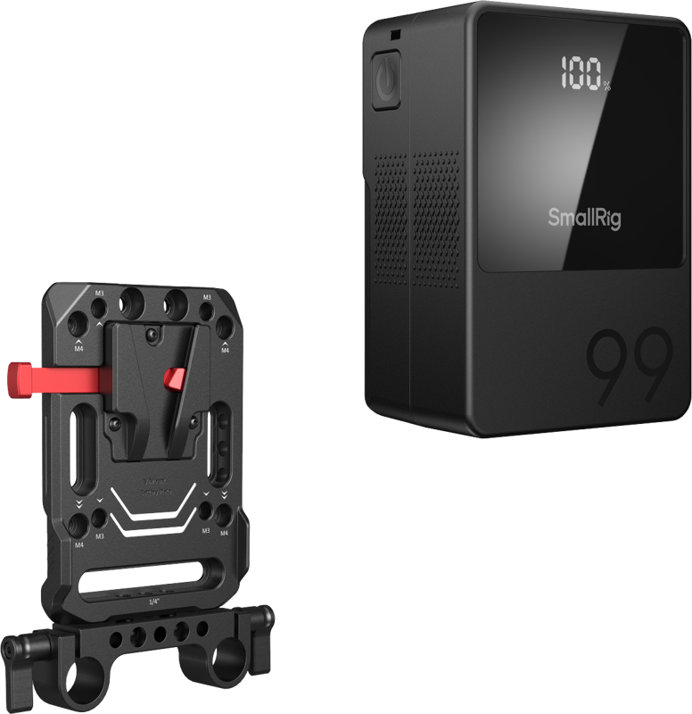 SmallRig 5049 VB99 mini V Mount Battery Kit (3580 + 3016) - 6