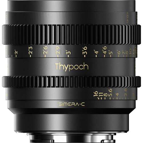 Thypoch Simera-C 35mm T1.5 FF Prime Cine Lins - Emount - 4