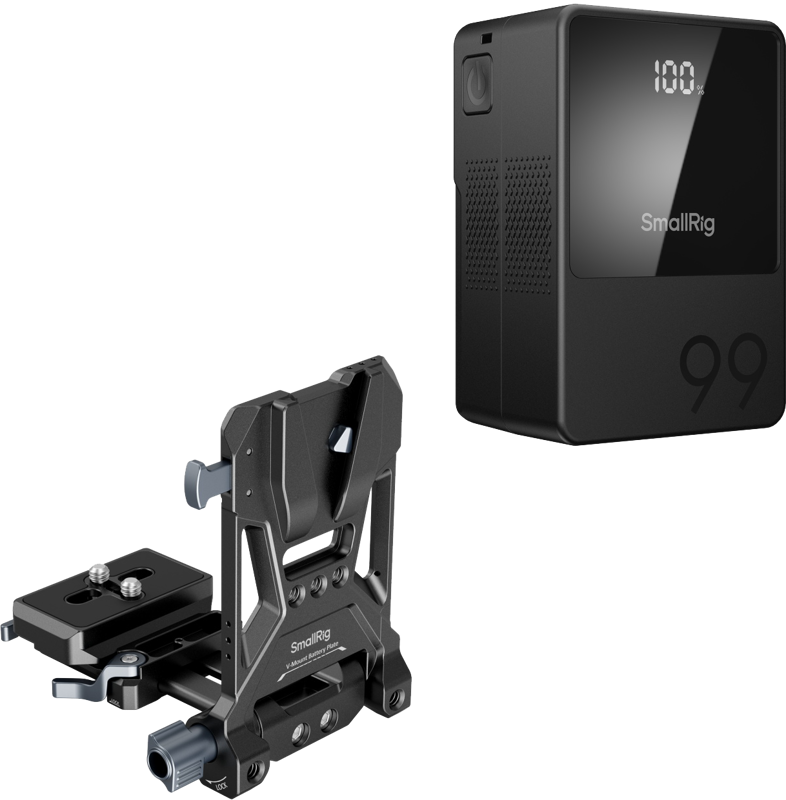 SmallRig 5048 VB99 mini V Mount Battery Kit (3580 + 4064) - 6