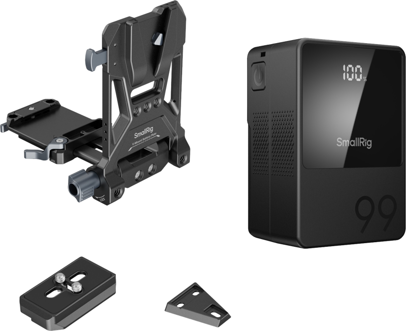 SmallRig 5048 VB99 mini V Mount Battery Kit (3580 + 4064) - 7