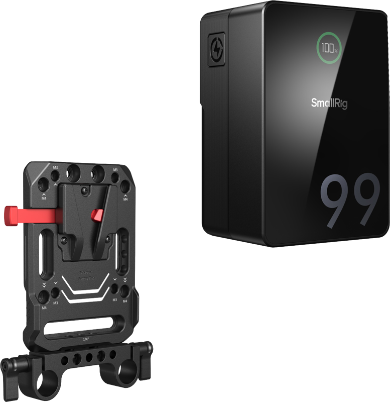 SmallRig 5047 VB99 Pro mini V Mount Battery Kit (4292 + 3016) - 6