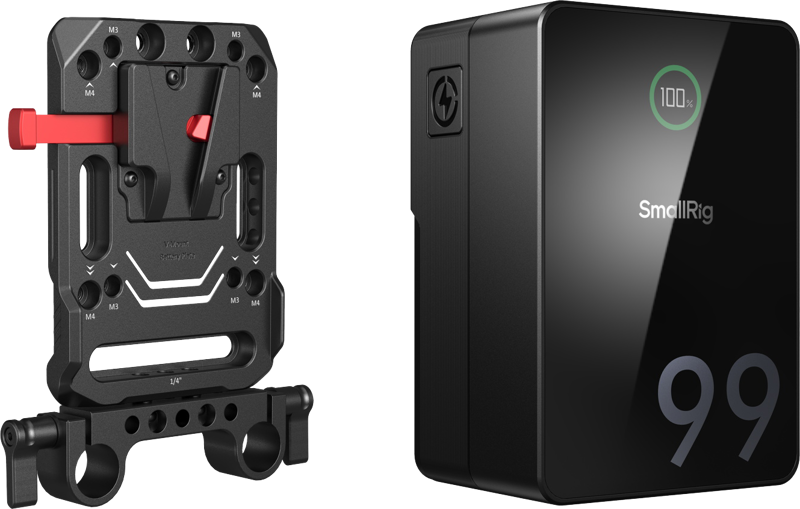 SmallRig 5047 VB99 Pro mini V Mount Battery Kit (4292 + 3016)
