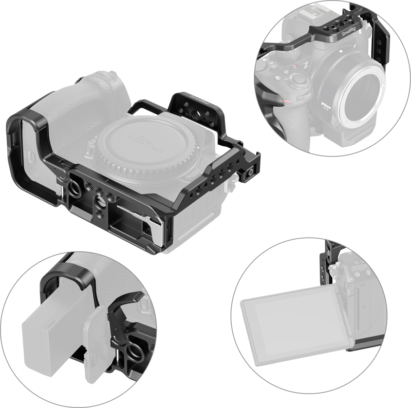 SmallRig 4980 Cage for Nikon Z50 II - 5