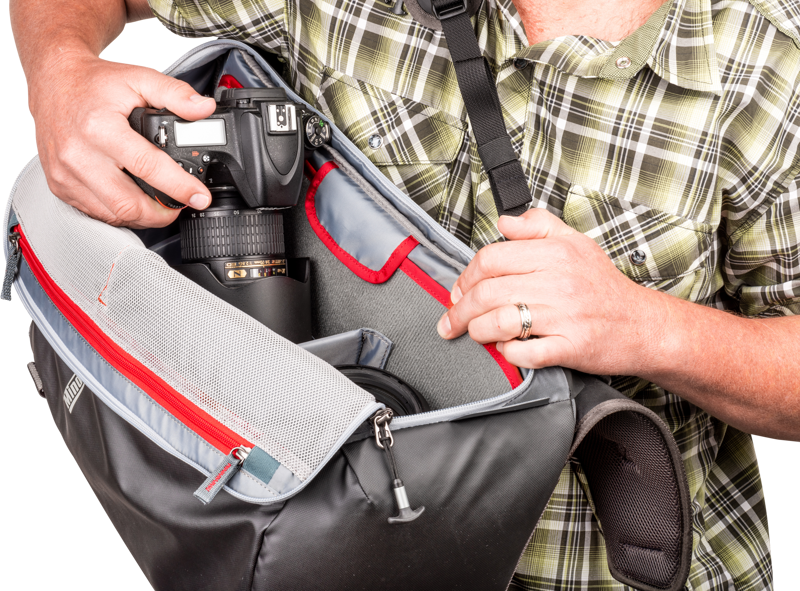 Think Tank MindShift PhotoCross 15 Backpack,  Carbon Grey - 14