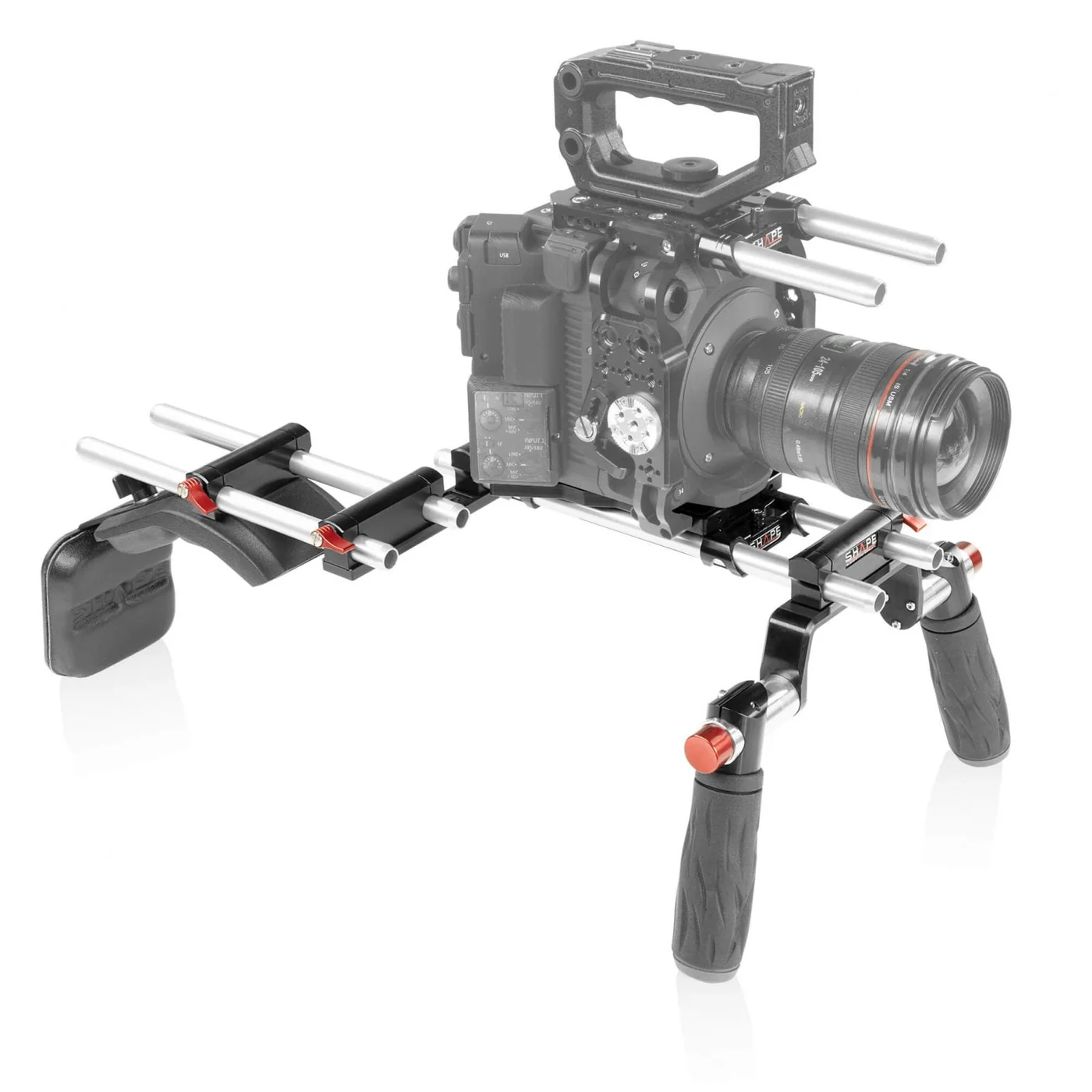 SHAPE Canon C500 Mark II, C300 Mark III Offset Rig – för filmskapare - 2