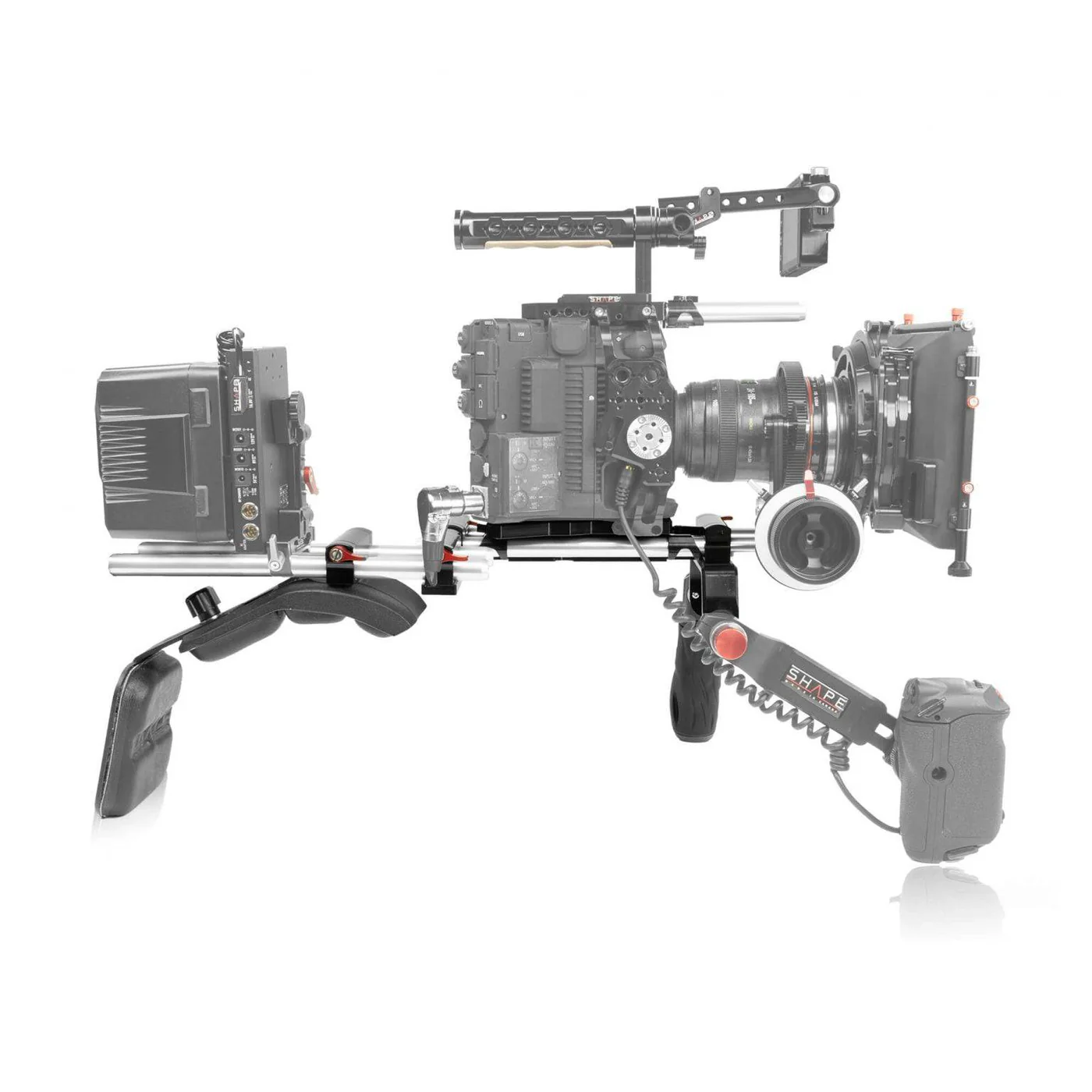 SHAPE Canon C500 Mark II, C300 Mark III Offset Rig – för filmskapare - 4